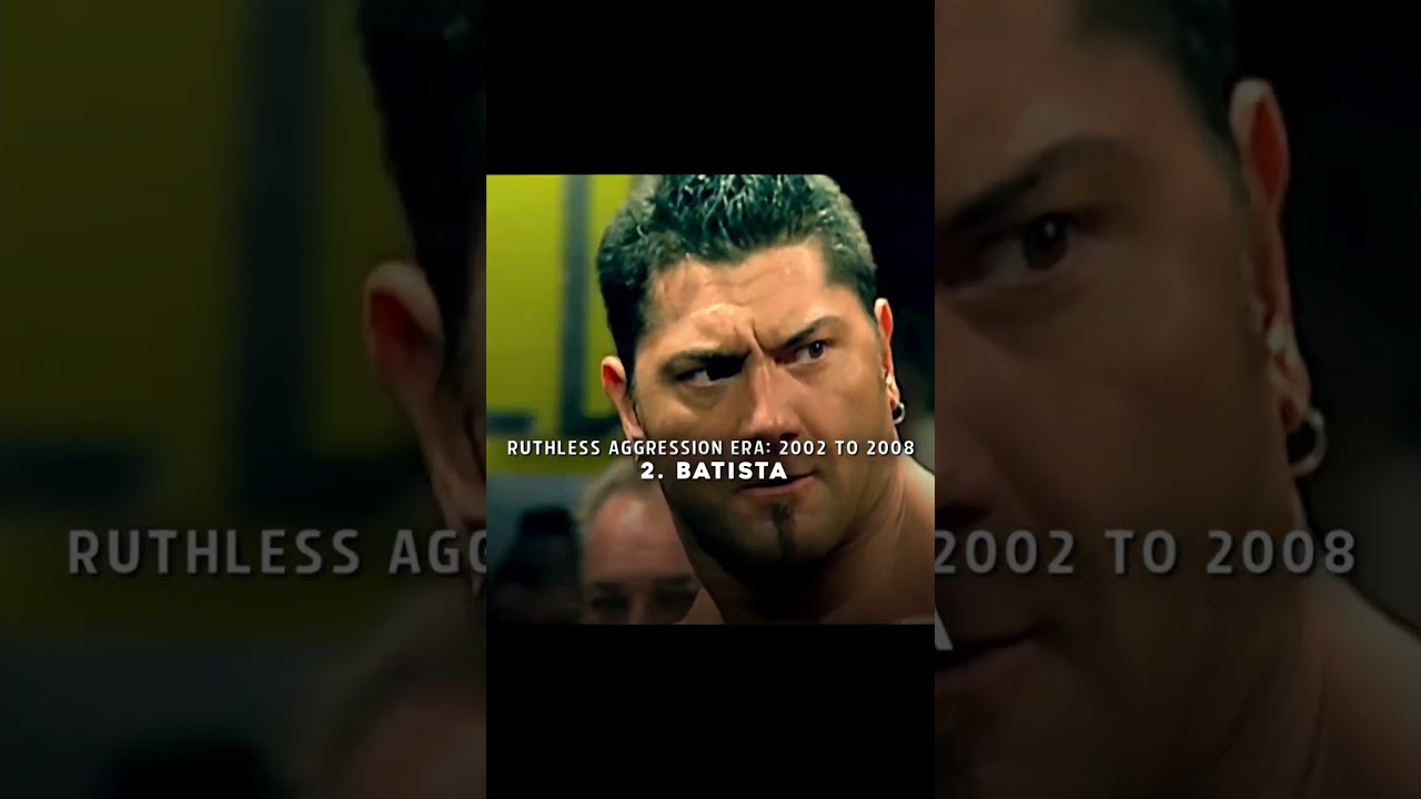 WWE Top 3 superstars of each era ✨ #shorts #wwe #wrestling #prowrestling