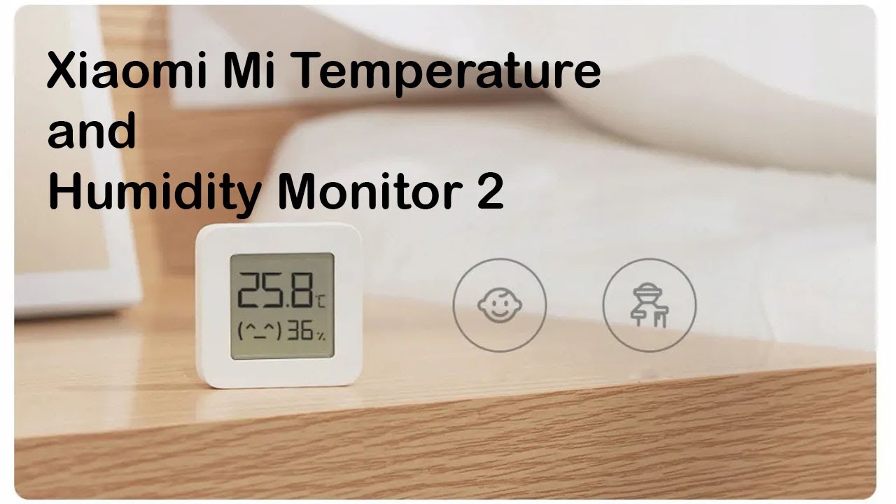 Xiaomi Mi Temperature and Humidity Monitor 2 (Square Shape) 