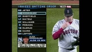 2004 ALCS - Game 1 - Red Sox at Yankees