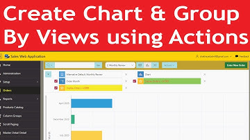 Create Chart & Group By Views using Actions   Menu in Alternative Report Oracle APEX