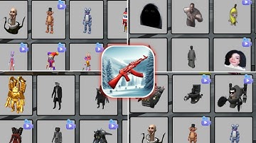 NEW UPDATE 1.0.56 Winter Frozen Bot Nextbots New Alien New Skibidi Toilet