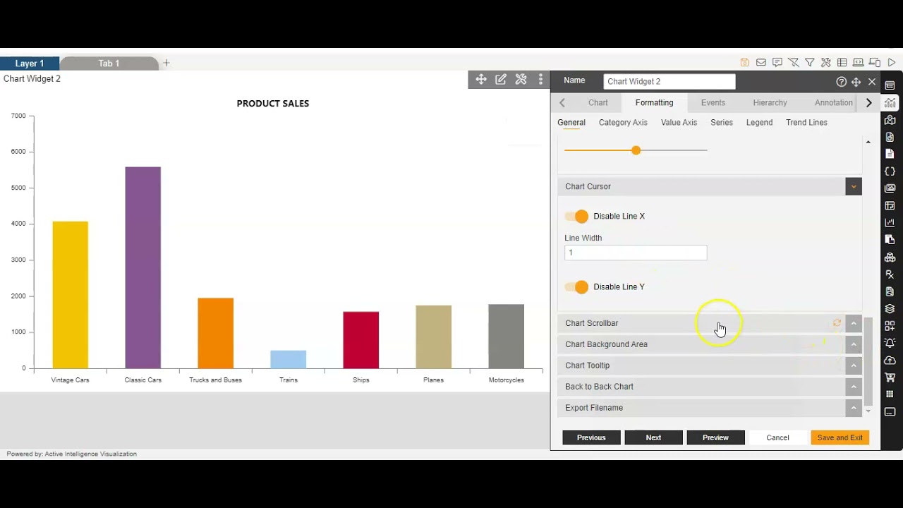 How to Format a chart in AIV - Part 2 - YouTube