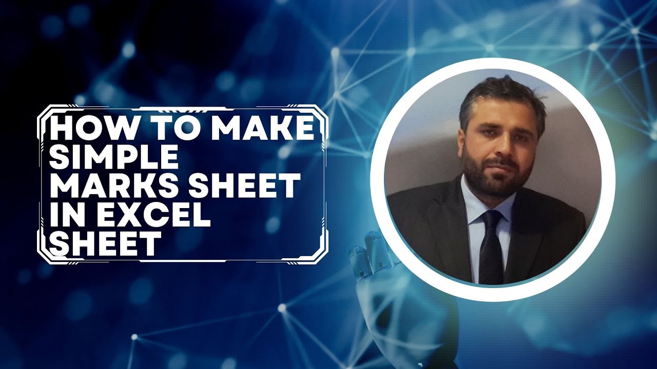 Simple DMC in Excel Sheet | How to Make Students Pass|Fail | using IF ...