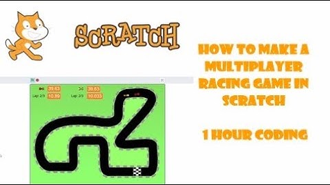 How to make a multiplayer racing game in scratch. Multiplayer game in scratch. Games and Coding