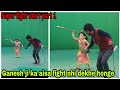 How shoot ganesh fight scene  durlabh viral trend  vighnharta ganesh  vinayak vision films