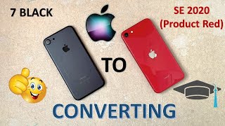 RESTORING AND CONVERTING IPHONE 7 TO IPHONE SE 2020.