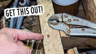 DIY Trick for Removing a Snapped Screw