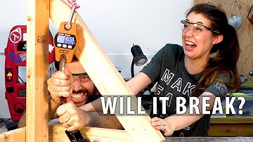 Will It Break? Breaking Brackets Part 2 - 3D Printing and Breaking them FOR SCIENCE