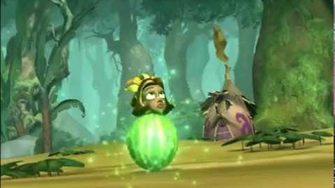 Tak and the Power of Juju - Zaria transforms into Watermelon