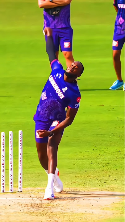 jofra archer Bowling action slo-mo #cricket #bowling #bowlingtips #shorts #viralvideo