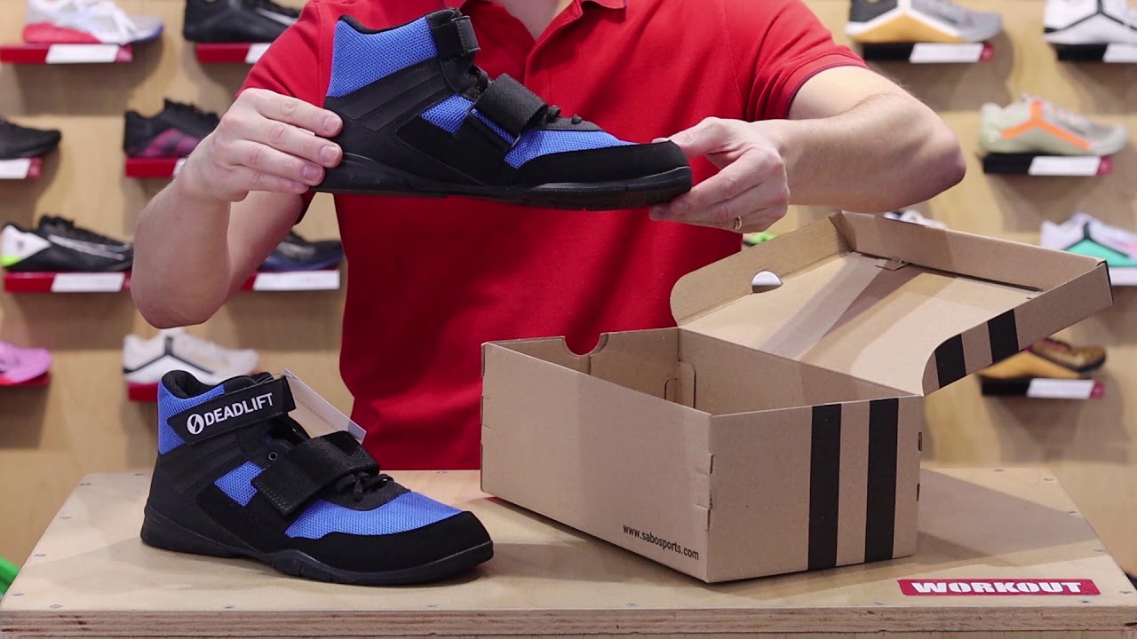 Sabo deadlift shoes PRO - blue - WORKOUT.EU (Out of stock)