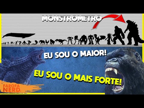 Vídeo: Qual é a altura do maravilhoso Godzilla?