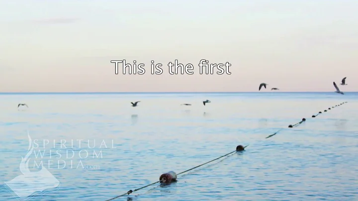 Matthew 22:38 - This is the first and great commandment - Bible Verses