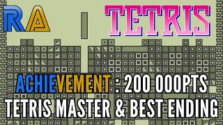 Tetris (Gameboy) 200 000pts Achievement - 🏆 Tetris Master [1440p60] BEST ENDING