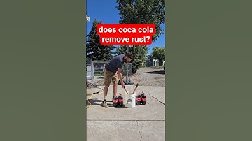 does coca cola really remove rust ? #viral #rustremoval #rust #farmlife #viral