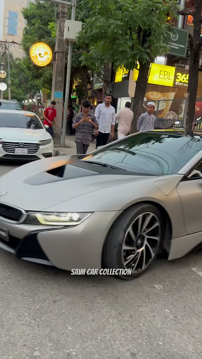 BMW i8 beautiful unit of Bangladesh🤍🔥 #viralvideo #foryou #trending