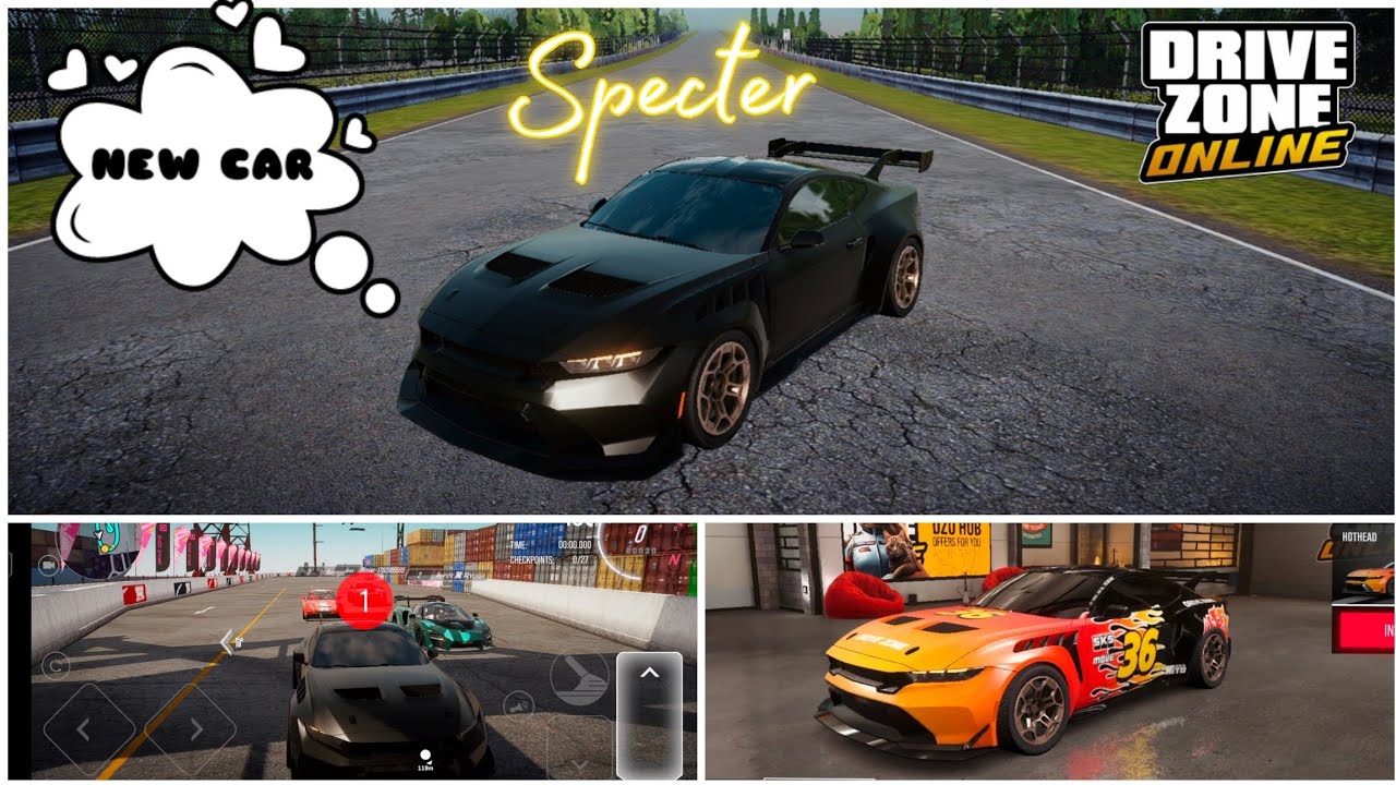 Spectre Racing NEW CAR SPECTER !! PERFORMANCE TEST AND RACING || NO LIMIT AARU ...