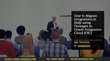 Oracle Integration Cloud Tutorial | Oracle Integration Cloud Service | How to use Packages in OIC