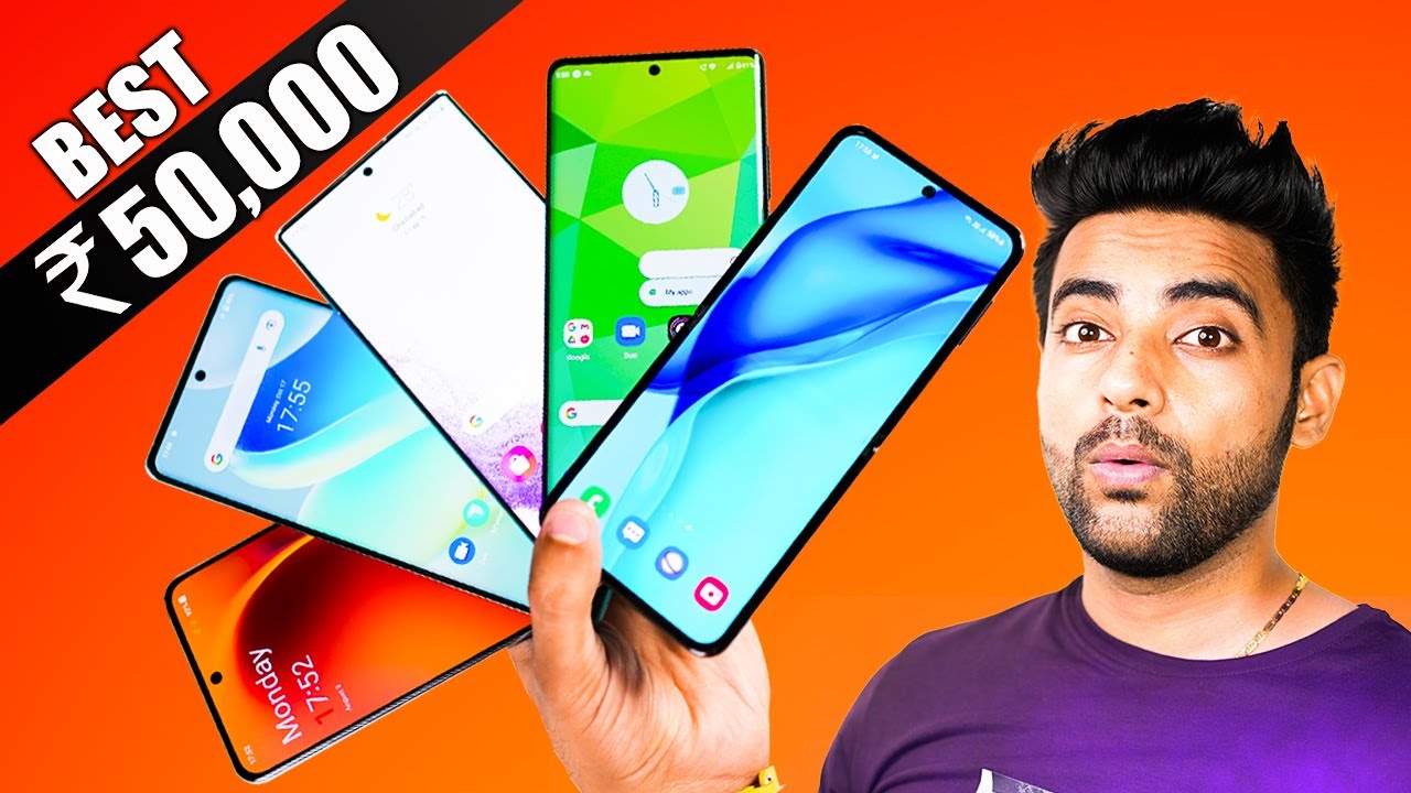 5 Best Smartphone Under Rs50,000 !! *October* YouTube