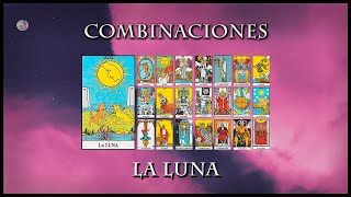 🟣 The Moon tarot combinations with all the major arcana of the Rider Waite Tarot