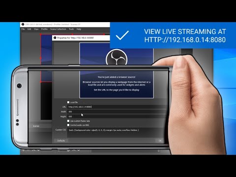 How to Live Stream Wirelessly From Your Phone To PC with LiveDroid and OBS 2019 Guide