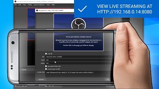 How to Live Stream Wirelessly From Your Phone To PC with LiveDroid and OBS 2019 Guide screenshot 5