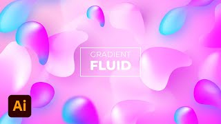 Gradient Fluid | Adobe Illustrator Tutorial | 02