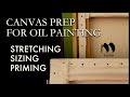 The Best Way To Prepare a Canvas For Oil Painting