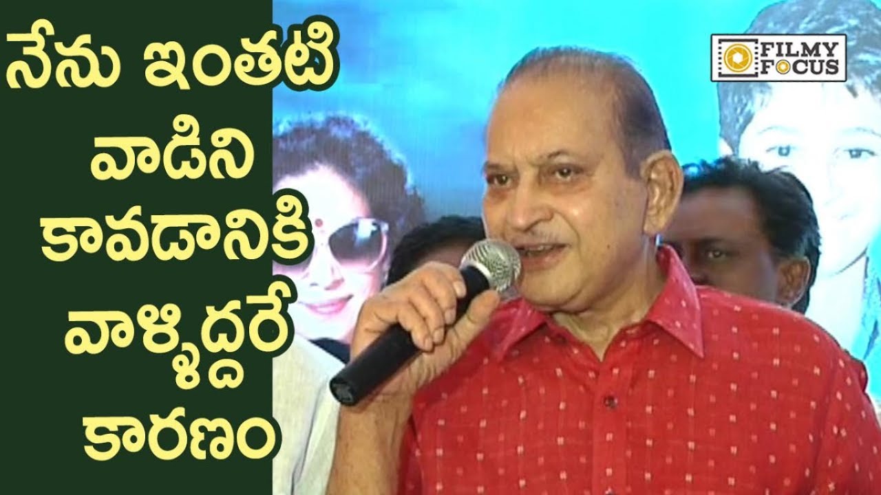 Super Star Krishna Superb Speech @Birthday Celebrations - Filmyfocus.com super star krishna house in hyderabad