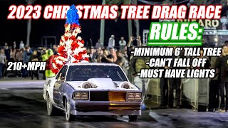 2023 Christmas Tree Drag Race WORLD CHAMPIONSHIP!!! 32 Cars, Mullet Goes To the FINALS!! (FULL RACE)