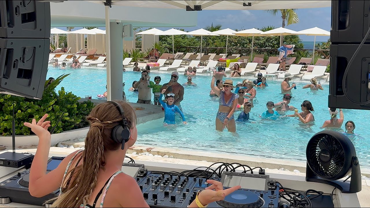 DJ GABI – 1 Hour Tech House Set @ AVA Resort Cancun (My First Live DJ Show!) 🌴🔥