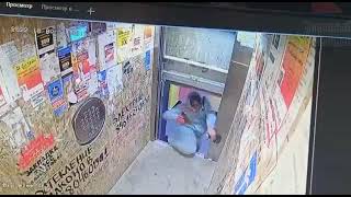Near Accident on Russian Elevator! #shorts #russia #elevator