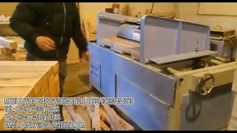 Wood Pallet Stringer Notching Machine Double port pallet slot machine