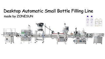 How To Use Desktop Automatic Small Bottle Filling Line