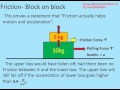 physics-Friction- Solved problem - Block on Block