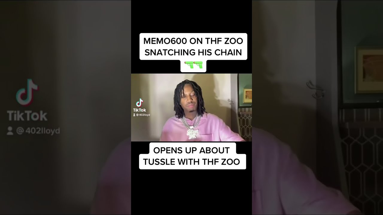 MEMO600 ON FIGHT WITH THF ZOO HIS CHAIN BEING TAKEN