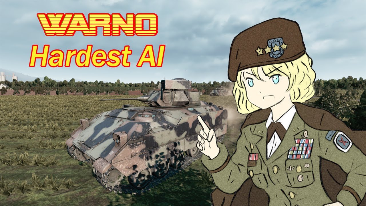 Let's Play Warno Custom U.S Armor Division | Mount River 