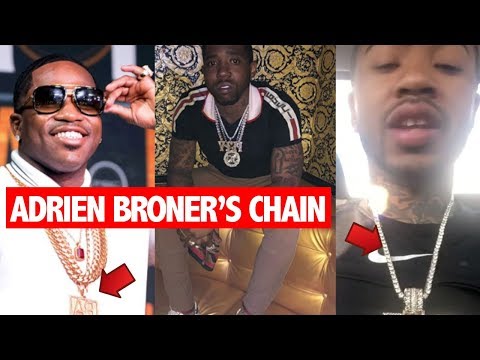 Adrien Broner Chain Snatched By YFN Lucci's Homie! Broner Hits Up Lucci UPSET Looking For YFN Homie!