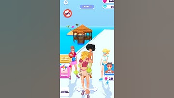 Makeover run - All level gameplay walkthrough iOS / Android 💞💃😍
