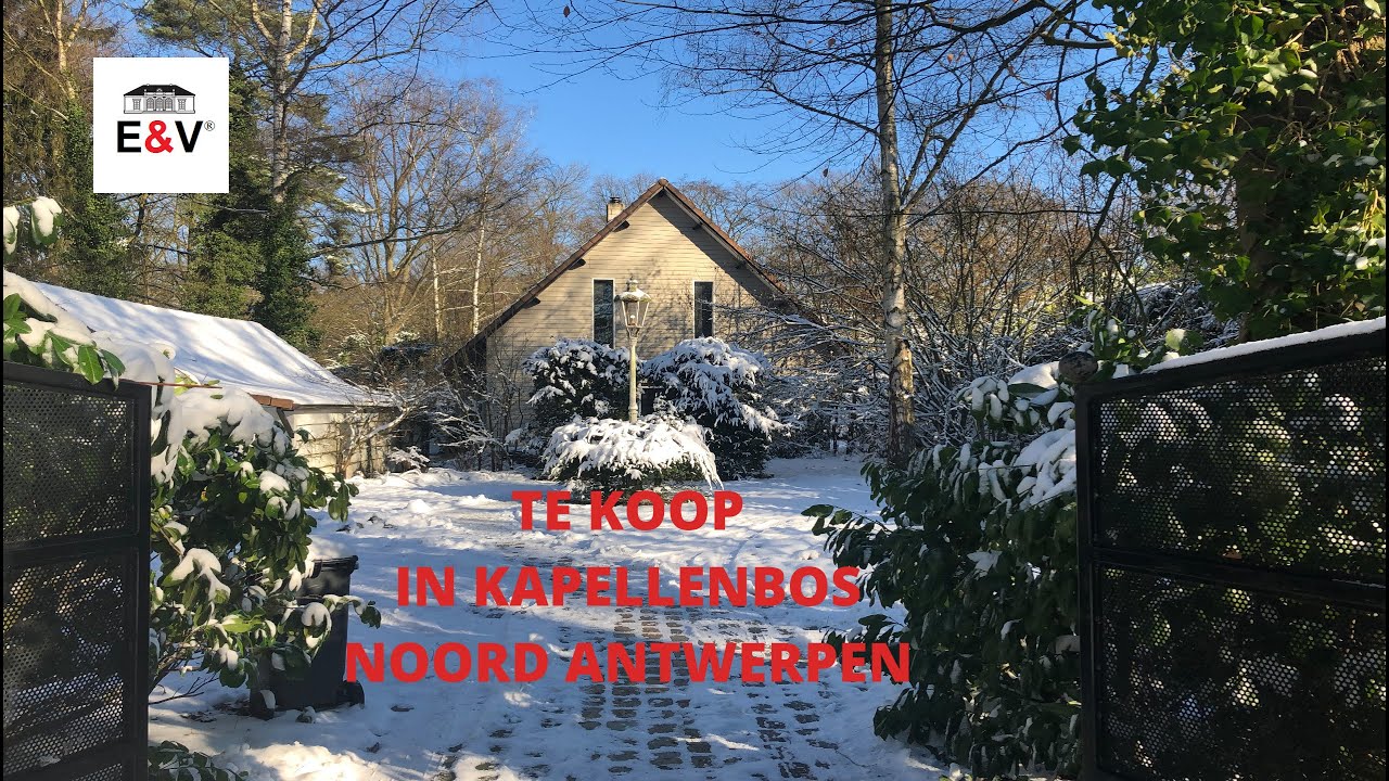 video, Te koop uniek huis in Kapellenbos, Engel&Volkers - YouTube