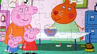 PEPPA PIG Puzzle Games for kids Rompecabezas de Peppa Pig TREFL PUZZLE Video for Kids LosPuzzles screenshot 5