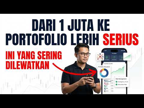 Dari Modal 1 Juta, Ini Cara Bangun Portofolio Saham yang Lebih Serius Dalam 1 Tahun