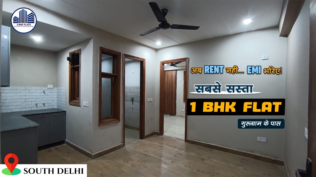 1 BHK Flat At Lowest Price Flat In South Delhi Affordable Property 