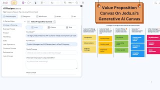 Generate Value Proposition Canvas with AI | Jeda.ai's Generative AI Workspace