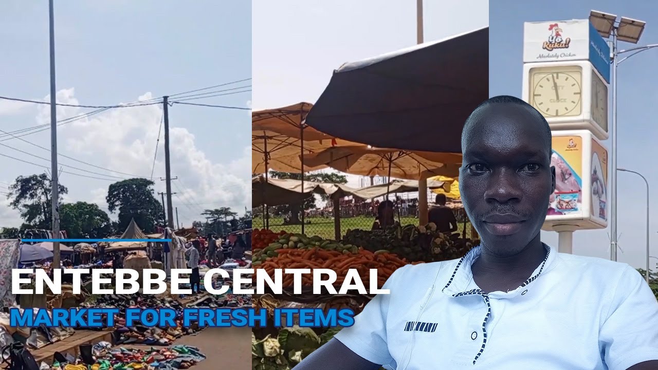 Weird & Fresh Foods at Entebbe Market - YouTube