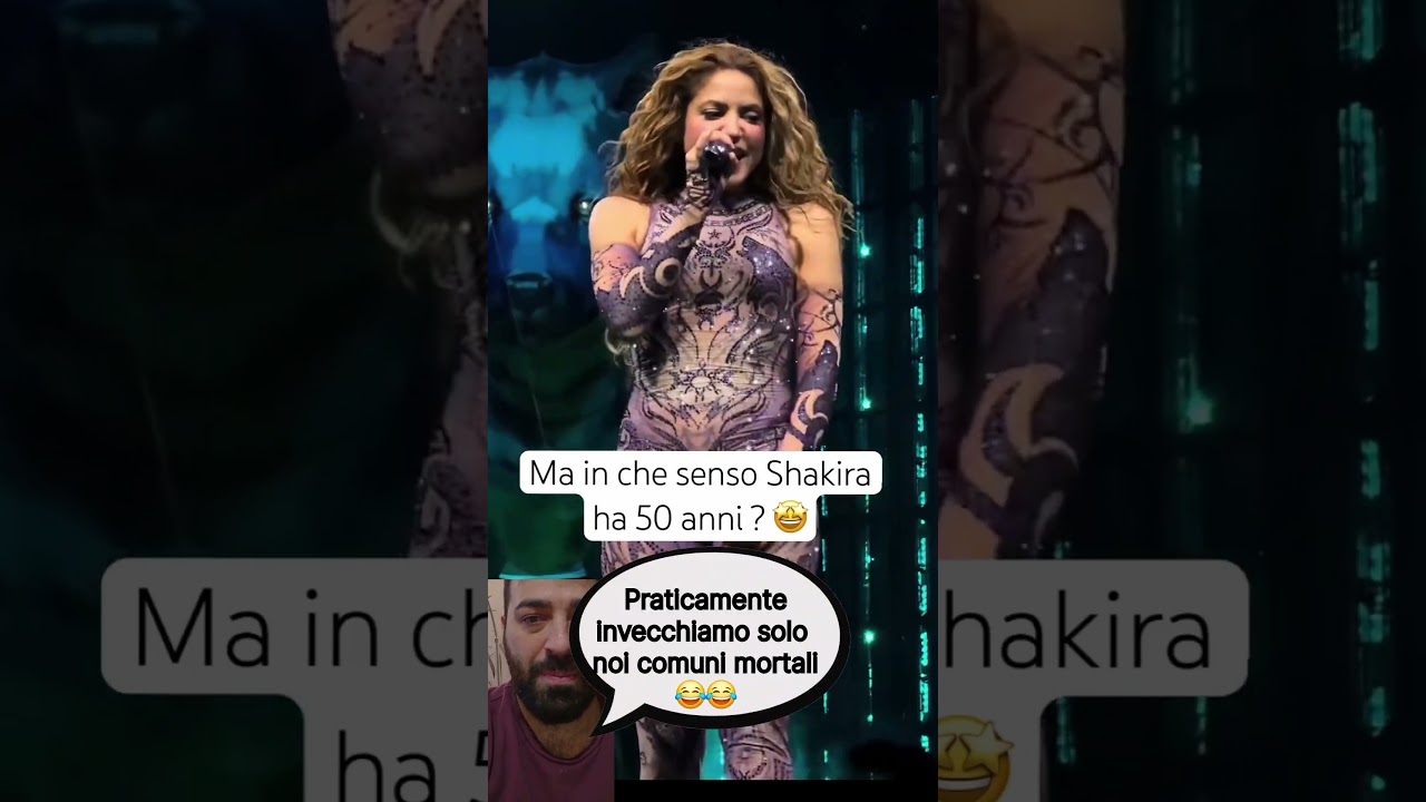 Shakira ha DAVVERO quasi 50 anni?! 😱✨ 