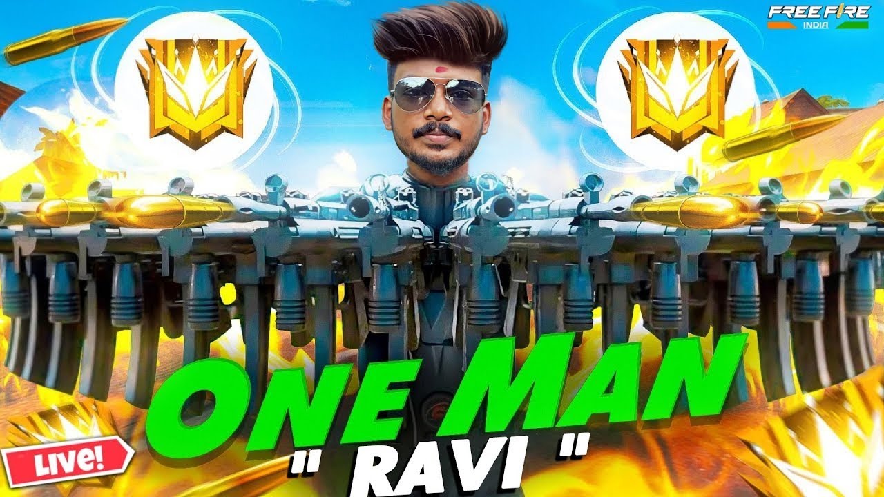 FREE FIRE LIVE ON TAMIL MATTU RAVI || UNLIMITED ROOM MATCH & GIVE WAY ...