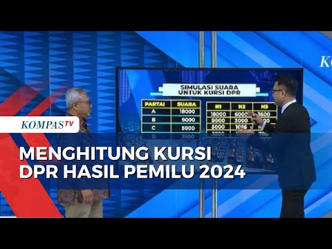 Eks Ketua KPU Jelaskan Cara Penentuan Kursi DPR Hasil Pemilu 2024