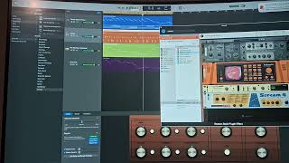 Reason 11 Studio Rack + GarageBand #soundengineering #reason12 #digitalaudioworkstation 