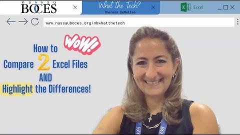 👩🏼‍💻 How to Compare the Same 2 Microsoft Excel Files AND Highlight the Differences! 🎯📈